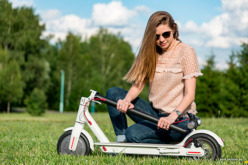 Электросамокат для девушек и женщин