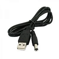 шнур usb - 5,5*2,5мм орбита ot-pcc04 (штекер usb - штекер 5,5*2,5мм) длина 150 см																		  фото