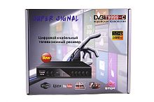 Цифровая приставка HD SuperSignal T9999 эфирный DVB-T2/C тв приставка, тв тюнер, tvbox, медиаплеер от магазина Электроника GA