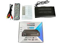 Цифровая приставка HD LV8800 эфирный DVB-T2/C тв ресивер TV-тюнер бесплатного тв, медиаплеер от магазина Электроника GA