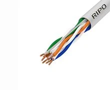кабель для компьютерных сетей  ripo   utp4cat5e 24awg cu ripo серый,  за 1 метр  фото
