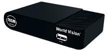 Цифровая приставка HD (DVB-T2) World-Vision T65M   пласт, ДолбиАС3 шнур RCA от магазина Электроника GA