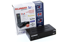 Цифровая приставка LUMAX DV3215HD эфирный DVB-T2/C тв ресивер бесплатное тв TV-тюнер медиаплеер IPTV от магазина Электроника GA