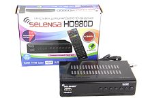 Цифровая приставка SELENGA HD980D эфирный DVB-T2/C тв приставка бесплатное тв тюнер медиаплеер от магазина Электроника GA