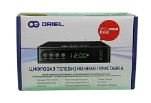 Цифровая приставка Oriel 415 D эфирный DVB-T2/C тв приставка ТВ без абонплаты TV-тюнер медиаплеер от магазина Электроника GA