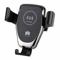 держатель для смартфонов + беспроводное зу орбита ot-wcc01/100  фото